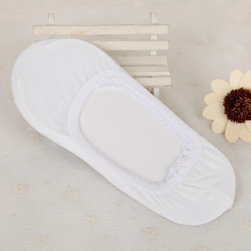 New Candy Color Boat Socks Non-slip Invisible Socks Women's Socks