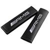 TFSM4 Car Seat Belts Cover Leather Shoulder Guard Cushion For Mercedes Benz AMG A B C E S GLA GLB GLC GLE CLA G ML R Class W205 W210