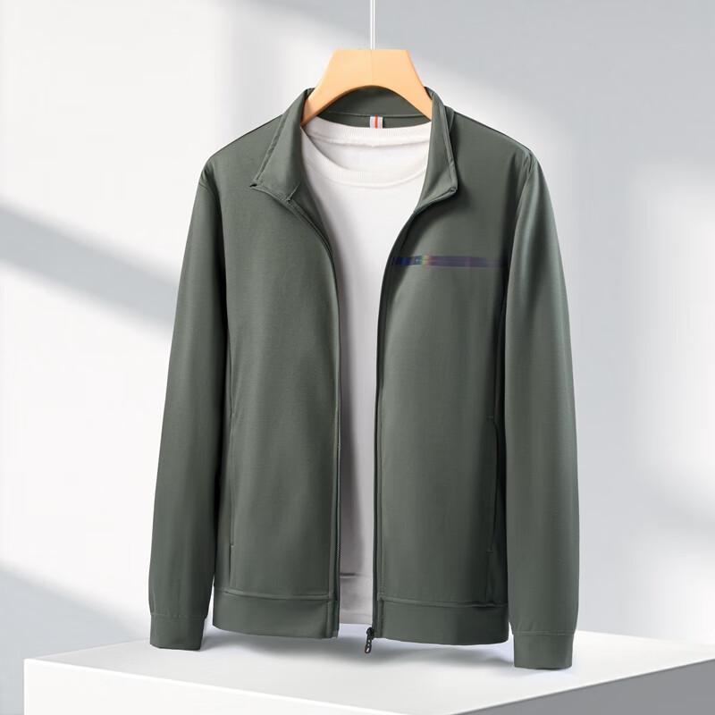 

Dibinze Мужская вязаная куртка большого размера однотонная со стойкой 4XL