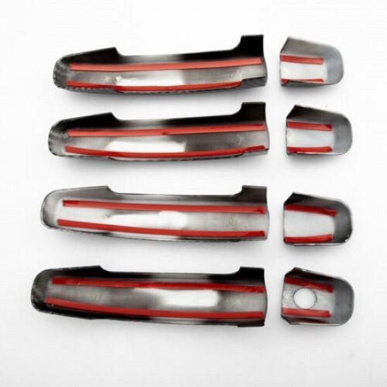 For Ford 2013- Escape / 2012-2018 Focus Carbon Fiber Door Handle Cover Trim
