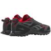 Reebok Anti Slip Wear Resistant Low Top Running Shoes Unisex Black/Red Sneakers 100209959