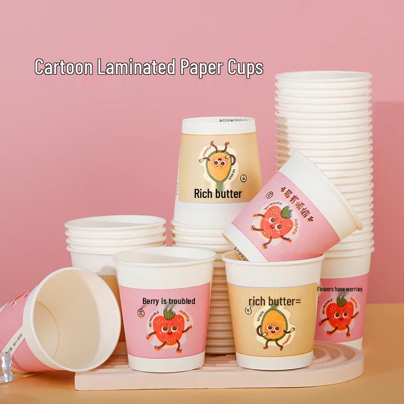 Penguin Cartoon Disposable Paper Cups