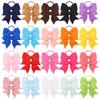 20/30/40Pieces Babies Tiny 2Inches  Hair Bows Rubber Bands Hair Ropes Ponytail Holders for Baby Girls Infant Kids Hair Accessory