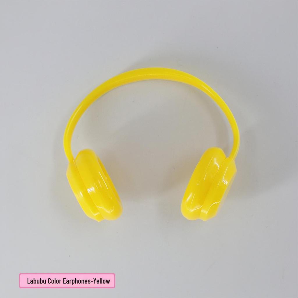 Labubu Macaron Headset Figurine Earphone Accessories & Dress-Up Photo Props