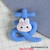Cartoon Rabbit Resin Accessories: DIY Cream Glue, Hair Ties, Clips, Phone Case Materials.