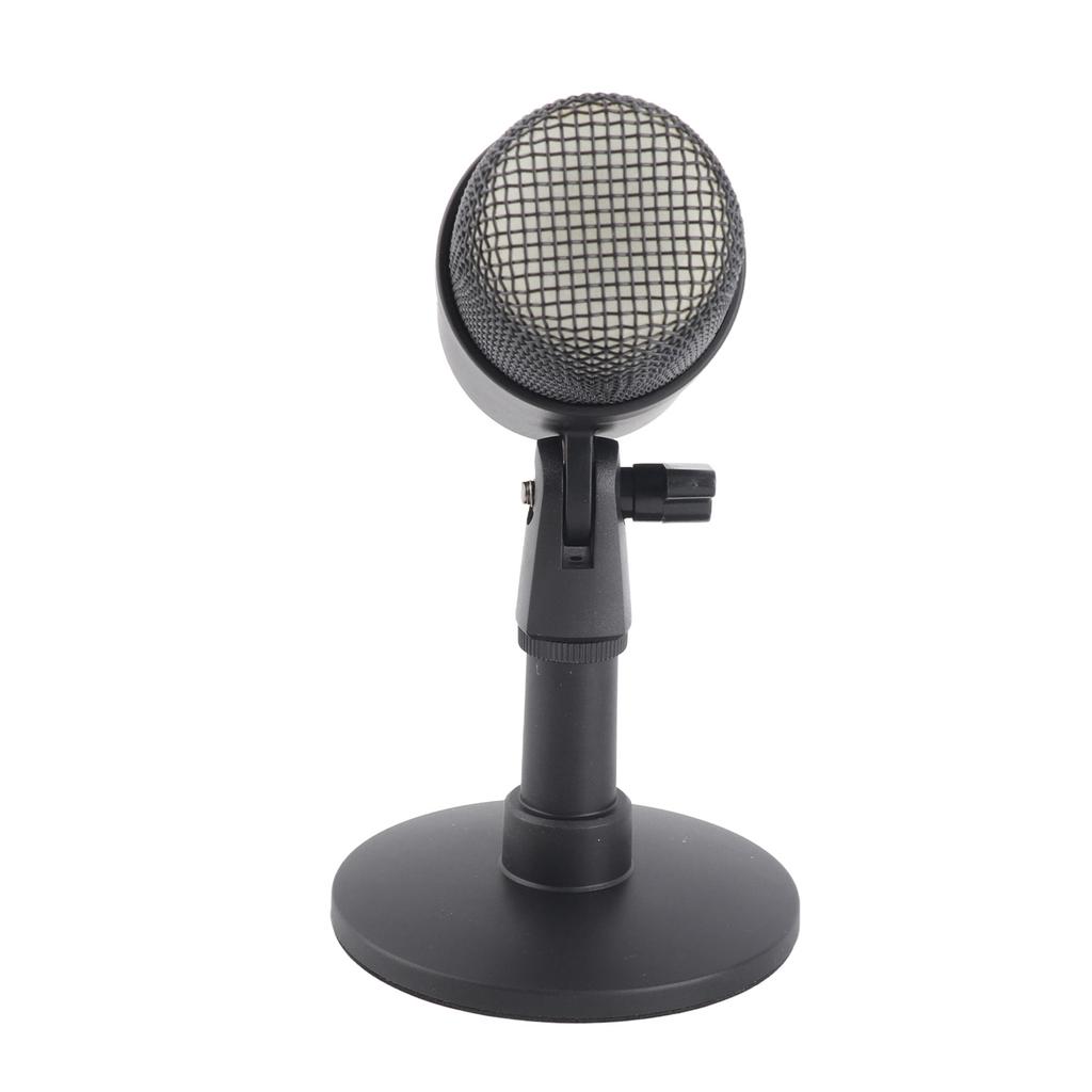 MU1000 Condenser USB Microphone 360 Degrees Rotatable Gain Control Microphone with Sound Processing