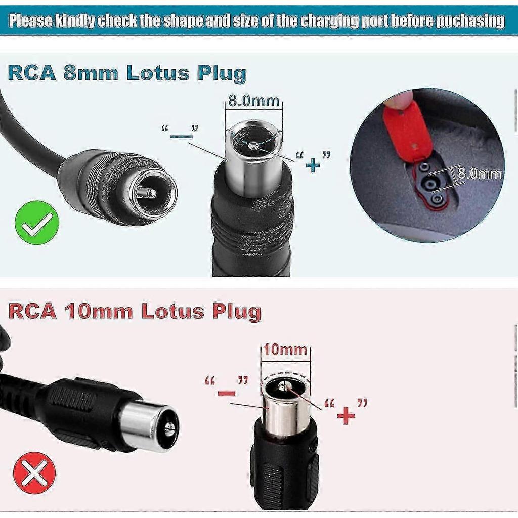 42V 2A Adapter Replacement for Segway Ninebot Charger Xiaomi M365, Bird, Lime, Lime-S, Skip, Spin, Segway Ninebot Electric Scooter Charger for ES1 ES2