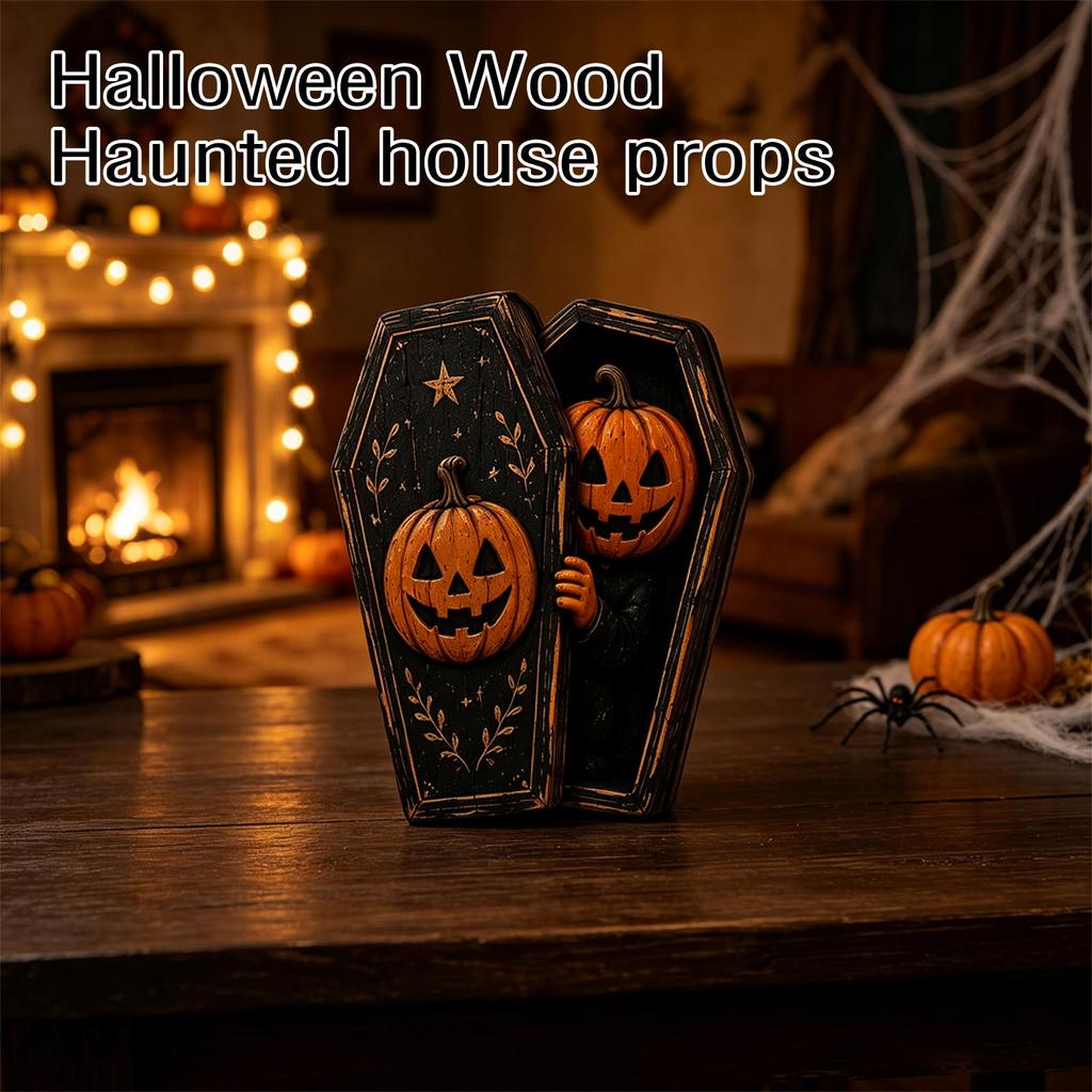 Halloween Wooden Decoration with Design for House Bar Scene Props