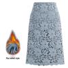 Women's Summer Slimming Lace Midi Skirt - French Fairy A-Line Bodycon