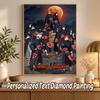 Akatsuki Naruto Custom Name Diamond Painting Personalized 5D Full Drill DIY Diamond Art Home Decor
