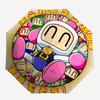 1 ks Bomberman Výroční Automatický Deštník Otevírací/Zavírací - Kompaktní Cestovní Deštník, Perfektní pro Ženy a Muže - Ideální Dárek k Narozeninám/Vánocům, 191