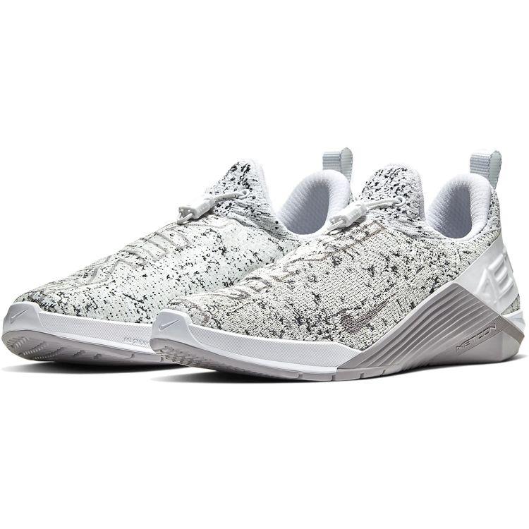 Nike React Metcon Comfortable Versatile Non-Slip Lightweight Low-Top Training Shoes Women Sneaker White BQ6046-100