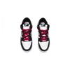Nike Dunk Red Shadow Abrasion Resistant Breathable Low Top Skateboard Shoes Men's Black White Red HF5441-100(Team1555-)