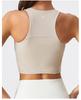 High-Intensity Racerback Nude Feel Slimming Sports Vest