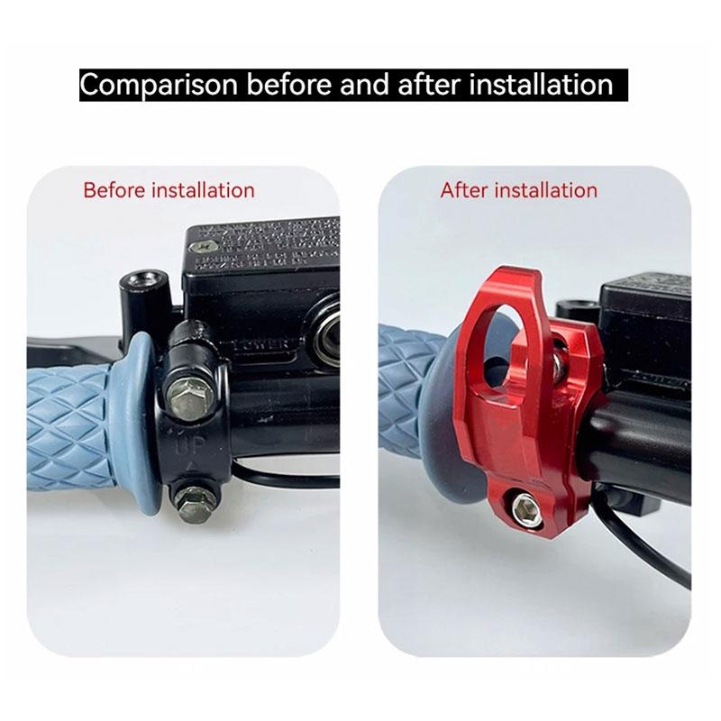 Universal Motorcycle Luggage Helmet Hook Aluminum Mount Motorcycle Scooter Holder Bag Hanger Multi-functional Hook Accessories