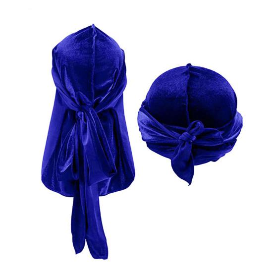 Kopftuch Kappe Hip Hop Einfarbig Elastisch Übergroße Kopfbedeckung Kleidungszubehör Samt Damen Herren Lange Schwanz Kopfwickel Bandana für Outdoor