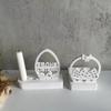 Silicone Moulds Easter Egg Flower Basket Candlesticks Resin Molds Candle Holder Casting Mould DIY Concrete Molds