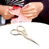 1Pc Stainless Steel Embroidery Sewing Tools Crane Shape Shears   Stitch Scissors Gold