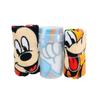Marushin Oshibori Towels (Set of 3) with Case, Disney True Boys, 30x30cm, Perfect for Preschool, Kindergarten, and Elementary School, Suitable for Boy