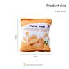 Crinkle Paper Dog Toy Chew Toy Realistic Chip Design Interactive Self-Play Toy for Teething, Boredom Relief, Small and Large Dogs