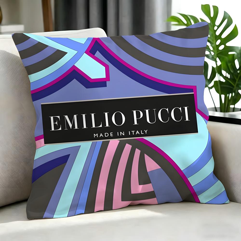 brand EMILIO PUCCI Cushion Cover Cushion Cover Set 4Pcs 50x50 45x45 40x40 Pillowcase Decorative Sofa Home Decor