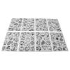 8 Fogli Colorabili Foglio Termoretraibile Carta Termoretraibile BOPS Carta per Shrinky Dink Carta Artistica Shrinky Ciondolo Fai da Te