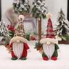 Christmas Faceless Doll with Gifts: Forester Scene Decoration