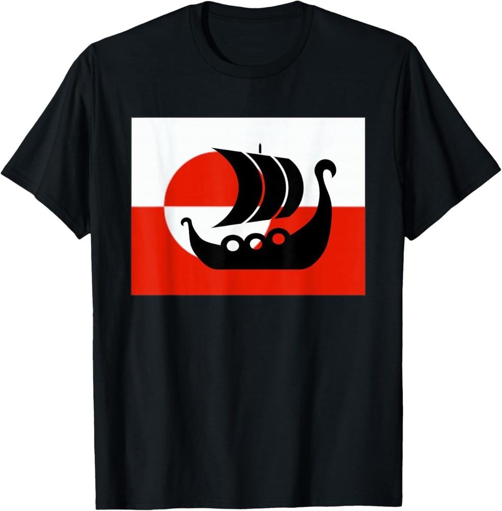 Denmark Greenland Flag Not For Sale Support Denmark Design T-Shirt S