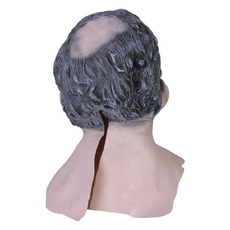 Halloween Old Man Latex Mask Smokingh Grandmothe Home Festival Party