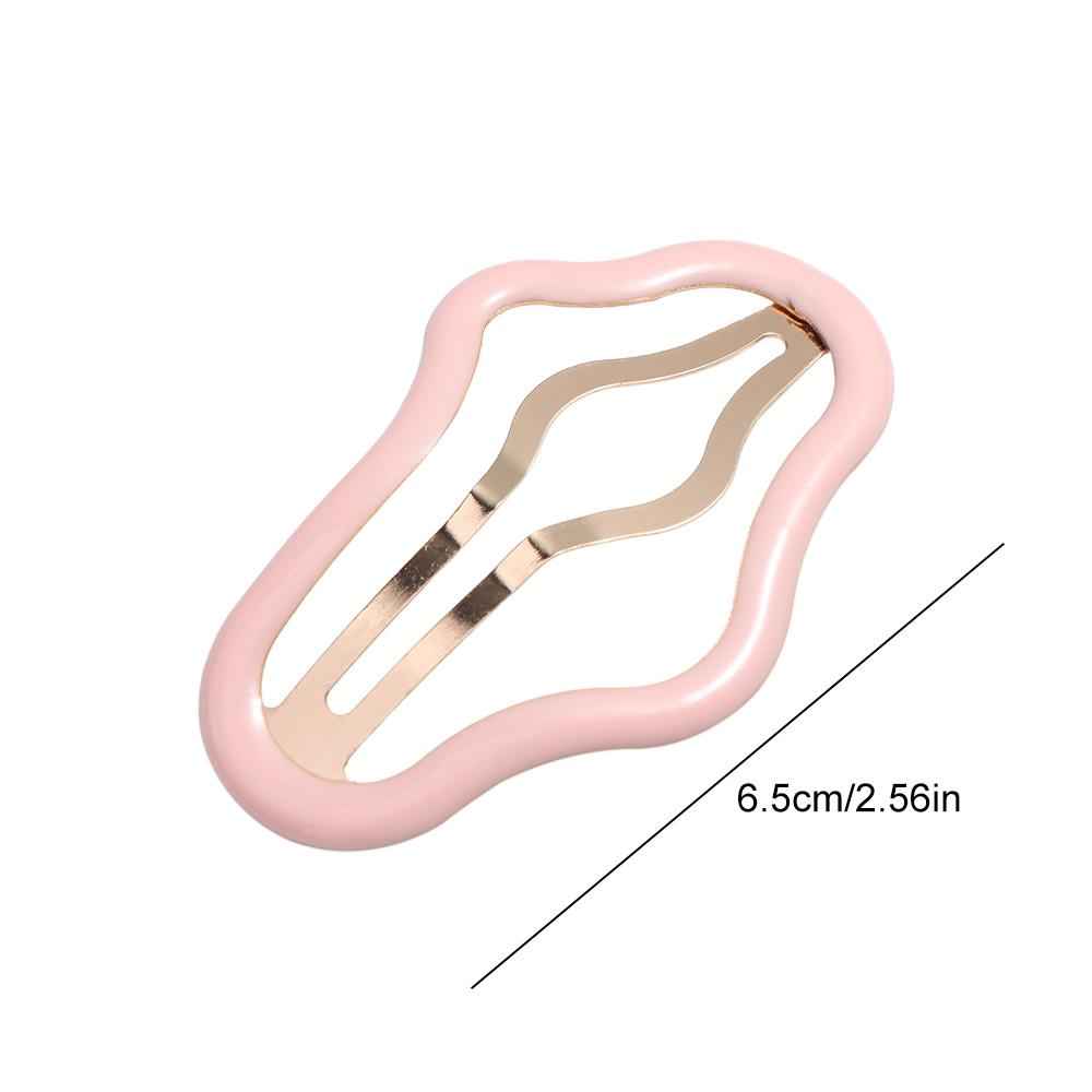 Geometric Cloud Hair Clip Metal Hollow Metal Hairpin Fashion Clouds Bb Clips  Party