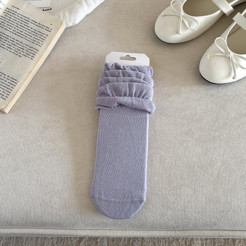 

Cotton Short-sleeved Summer Lightweight Stockings for Women. Mesh Design Makes The Legs Look Slimmer and There Is No Bone Structure. Long Stockings. 1 pair фіолетовий