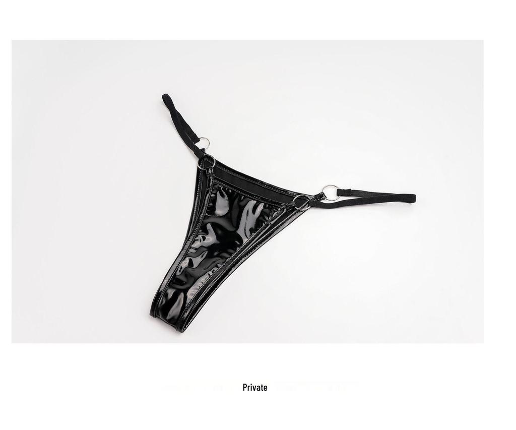 Usagi Tsukino Doujin Sexy Patent Leather Bikini Cosplay Pajamas Lingerie