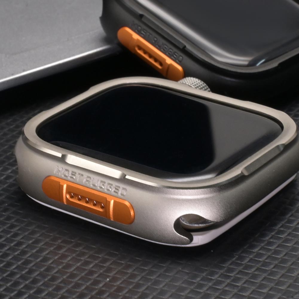 Metal Watchcase for Apple Watch Ultra 3 2 1 49mm 46mm 45mm 44mm Alloy Case Protector Cover for iwatch Series 11 10 9 8 7 6 5 SE3
