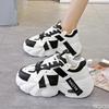Thick Soled Dad Shoes for Women  New Spring Versatile Height Increasing Sports Leisure Shoes  De Mujer