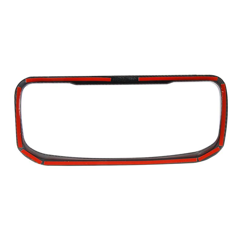For Ford Maverick - Car Rearview Mirror Decoration Cover Trim Interior Accessories Carbon Fiber