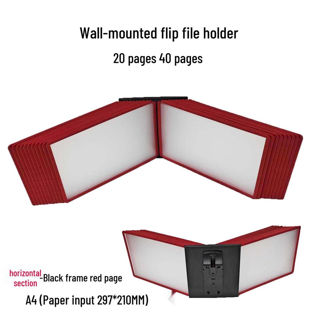 Rotating A4 Desktop File Holder and Display Stand