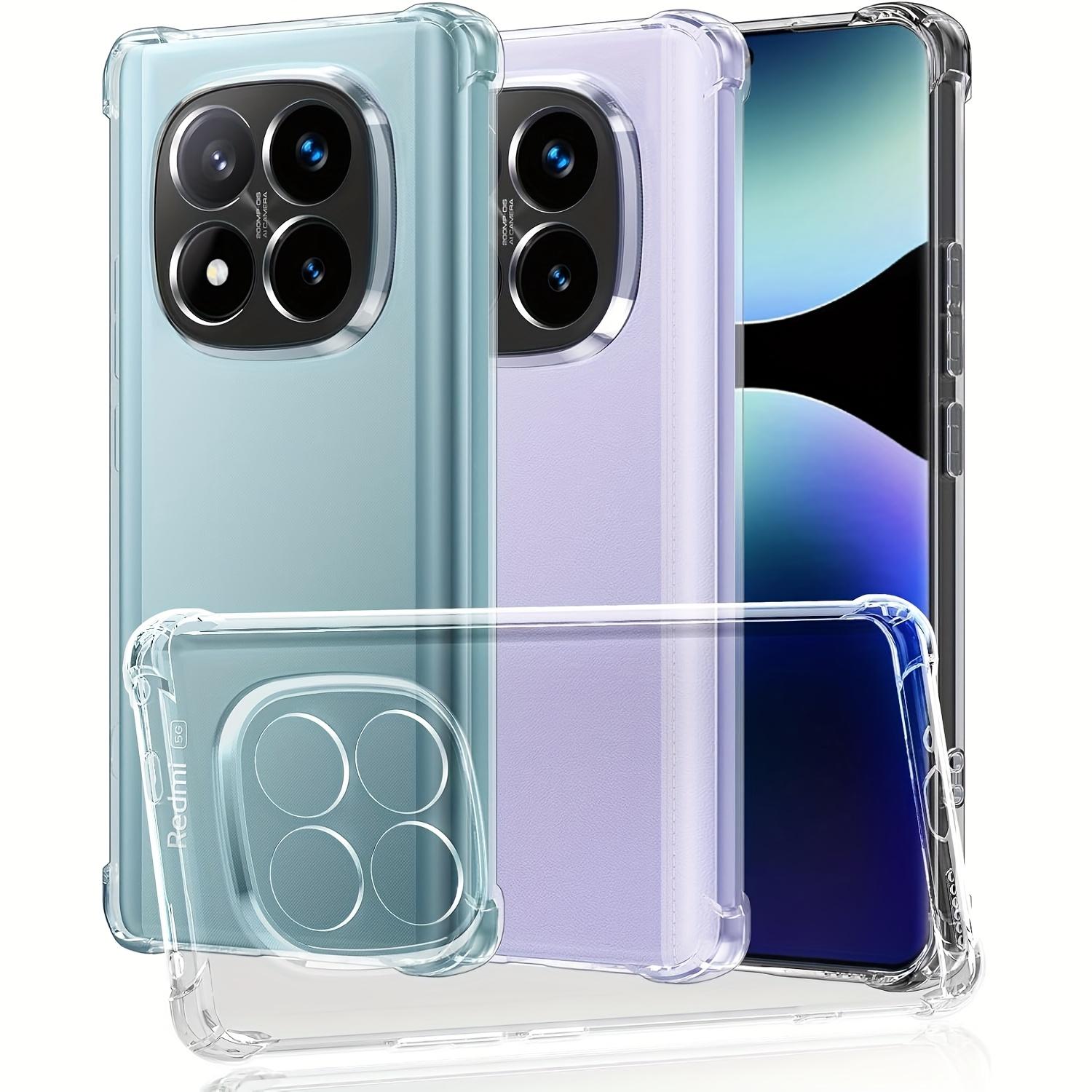 

Прозорий TPU чохол для Redmi Note 15 14 13 Pro Plus Захисна накладка Чотири кути Ударостійкий бампер Coque Fundas Redmi Note 13 Pro+ 5G