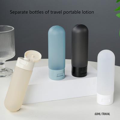 60ml Leak-Proof Travel Bottle – Portable Squeeze Container for Lotion, Facial Cleanser, Shampoo, and Shower Gel