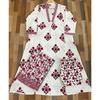 Floral Printed Aline Kurti Pant Dupatta Set Indian Women' Ethnic Kurta Set Dress