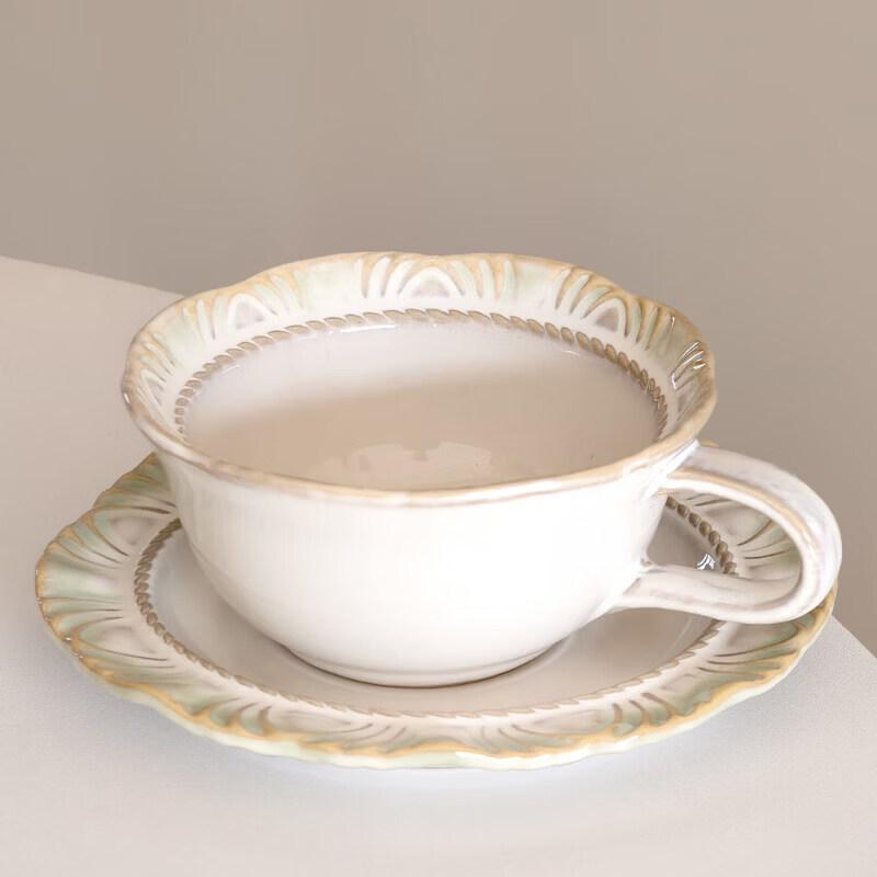 Qiwei Retro Ceramic Coffee Cup Set