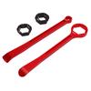 Kit d'outils de changement de pneu de moto en alliage d'aluminium haute résistance Ensemble de leviers combinés pour pneu de moto