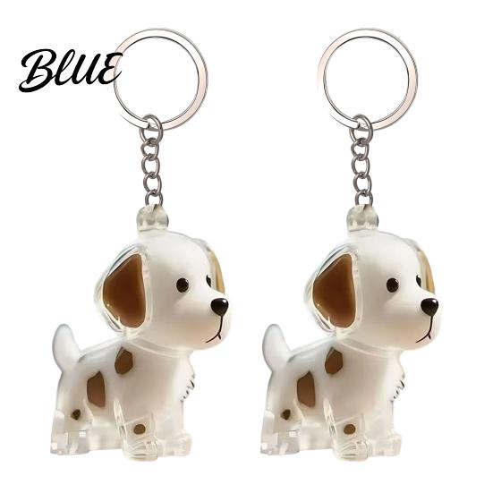 High-quality Pet Memorial Keychain Dog Hair Storage Bottle Transparent Waterproof