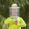Head Net Mesh Protective Hat Bucket Midge Wide Brim Ventilated Breathable Keeper Hats for Men Women,