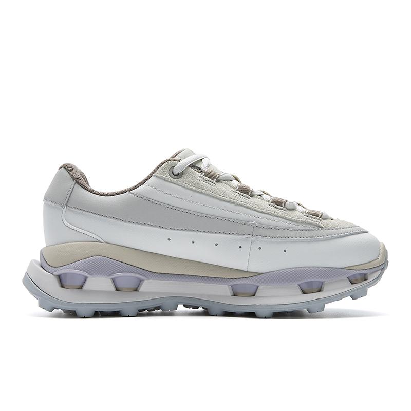 FILA KM 2S Layered Shoes Simple Fashionable Personalized Sports Versatile Comfortable Trendy Low-Top Casual Shoes Kids sneaker Gray F12W611125FBV