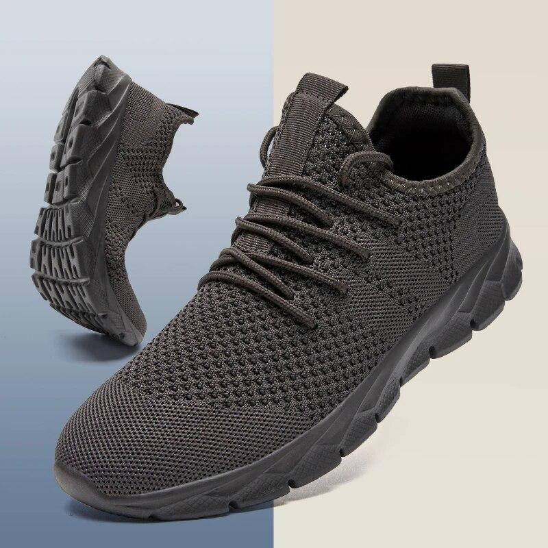 Scarpe Casual da Uomo Leggere Antiscivolo Comode Traspiranti Sneakers Scarpe da Corsa Outdoor per Uomo Taglia a Spinta Calzature in Rete