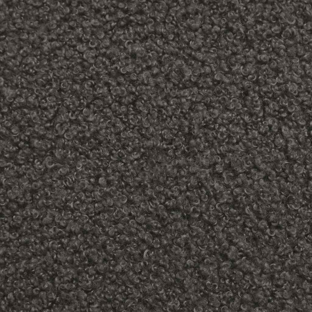 Armchair Dark Grey 69 x 74 x 93 cm Sherpa Fabric