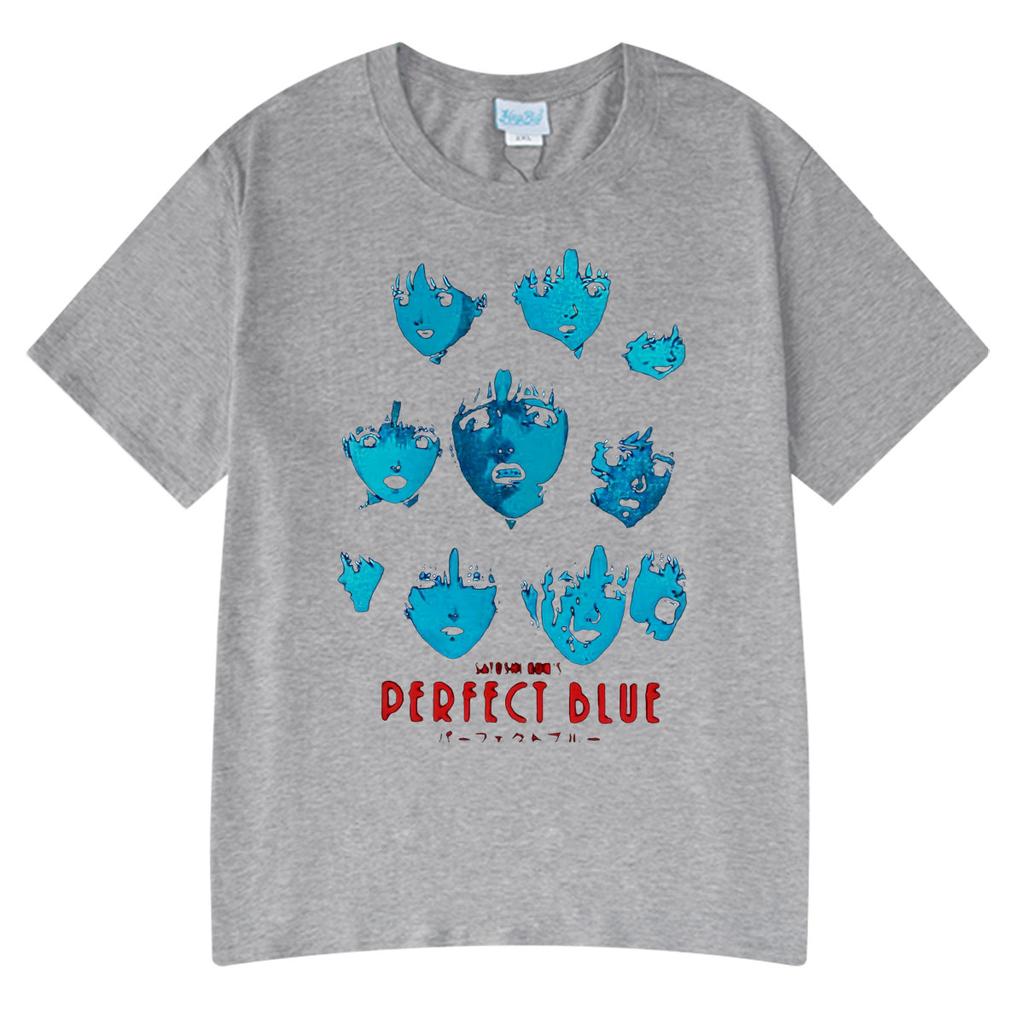 Japanese Anime Perfect Blue Mima Kirigoe TShirt Men's Women Clothing Fashion Tee Tops Harajuku Oversized Short Sleeve Streetwear