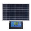 Solar Panel 10W 12V Polycrystalline IP65 Waterproof Portable 30A Solar Charge Controller for Outdoor