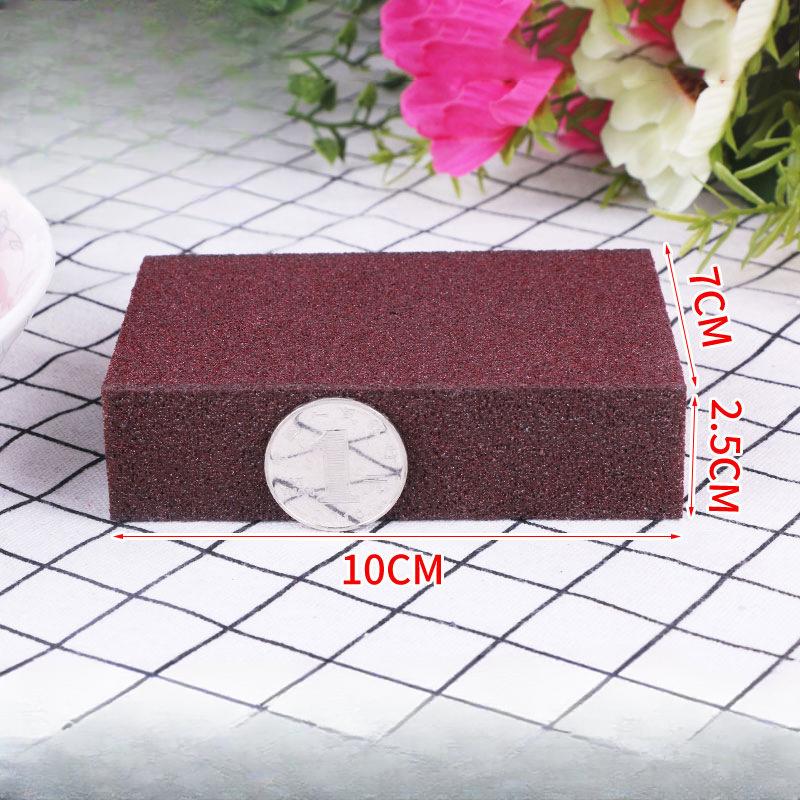 

Алмазный песок Губка Волшебная губка Плотность Губка для мытья посуды Подушечка для чистки дна кастрюли Губка-блок для удаления кухонных пятен и очистки 10*7*2.5 cm per piece