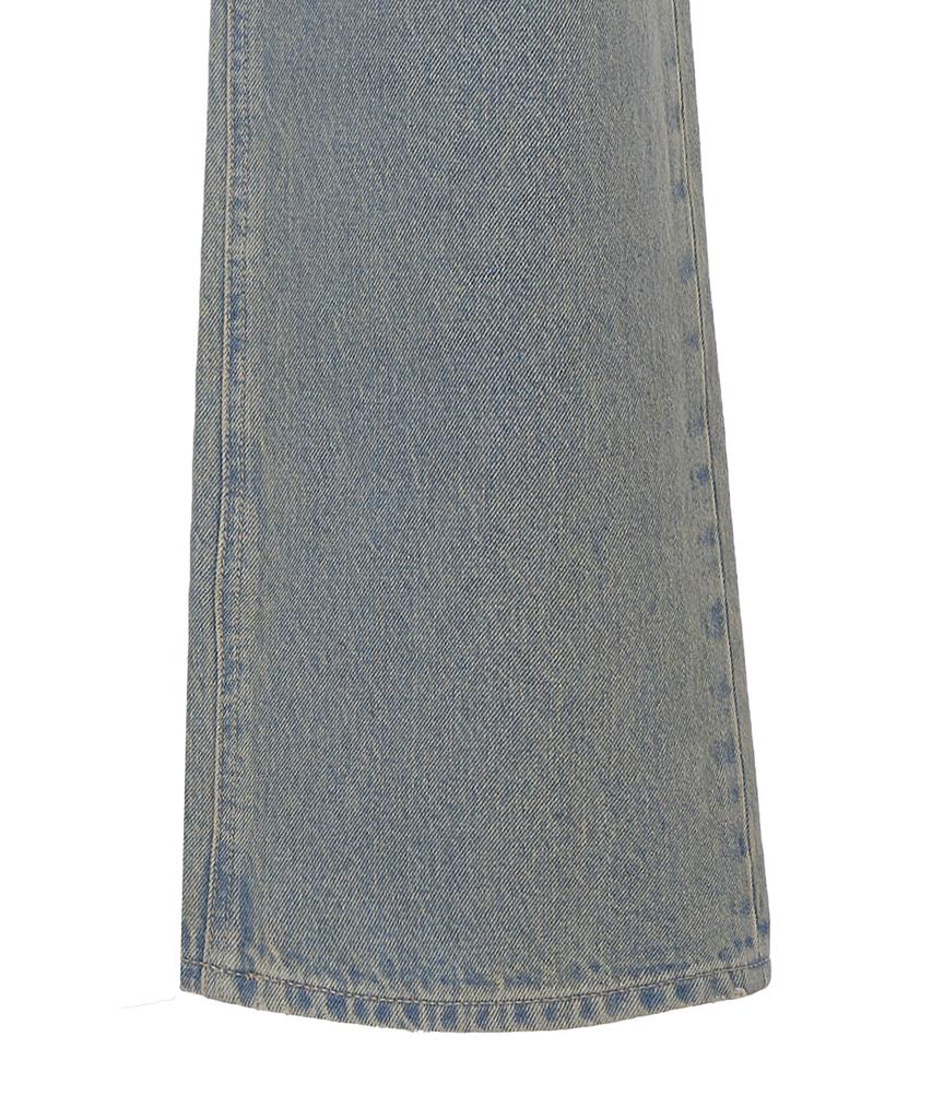LEE Women'S Straight Fit Denim Pants Indigo Light